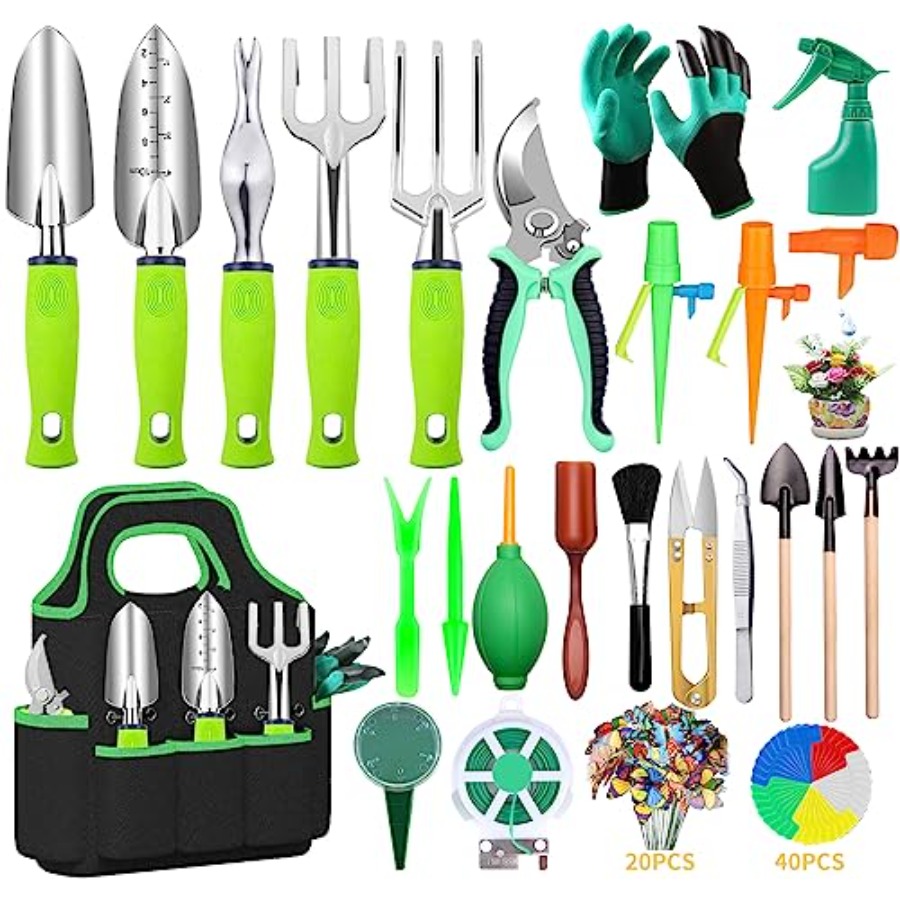 Succulent Set - Set di 84 Attrezzi da Giardino,