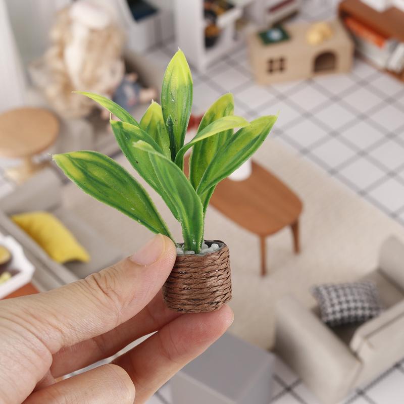 Plant Pot - 1 Pezzo Mini Pianta Artificiale in