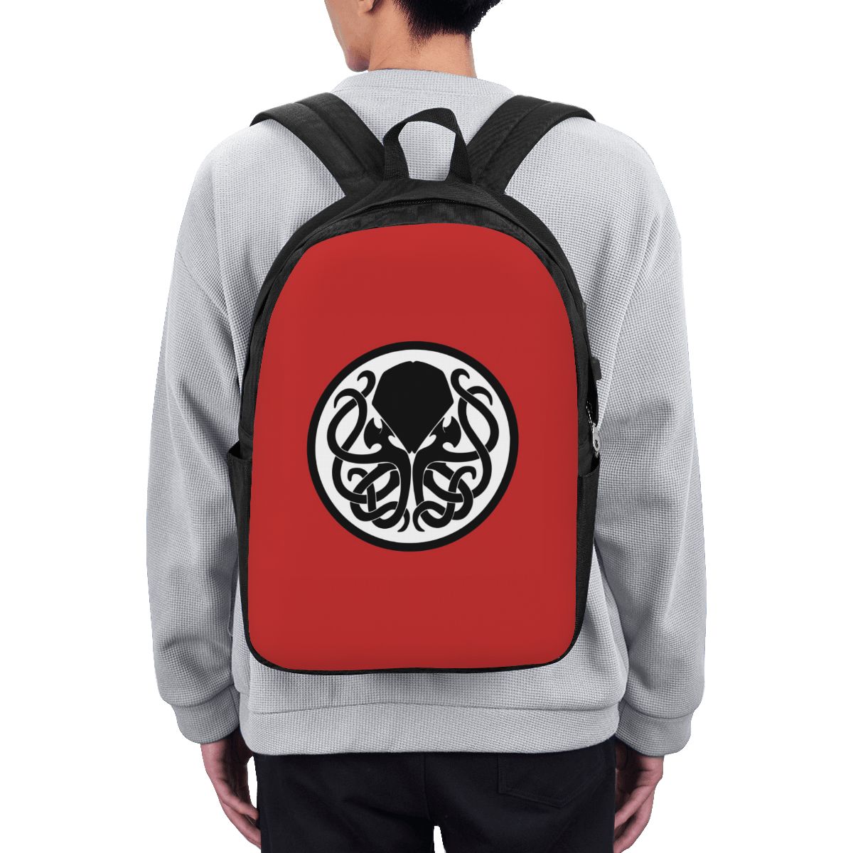 Monstera - Zaino Fantasy Cthulhu Monster, Borsa da