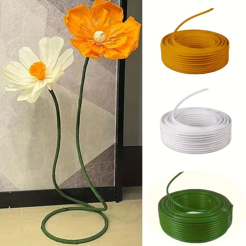 Plant Support Stake - Tubo flessibile da 5 metri, tagliabile,