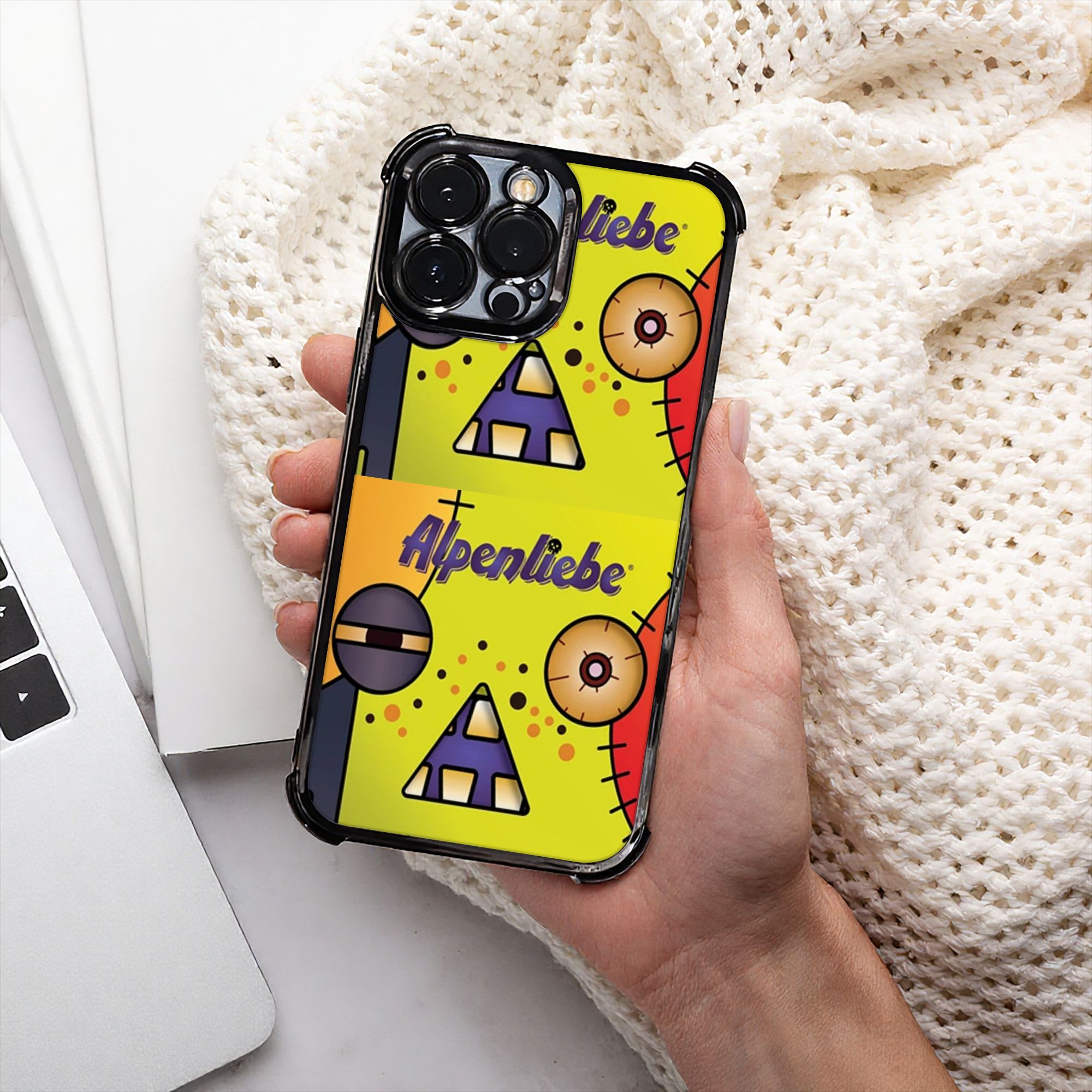 Monstera - Cover per iPhone con design a