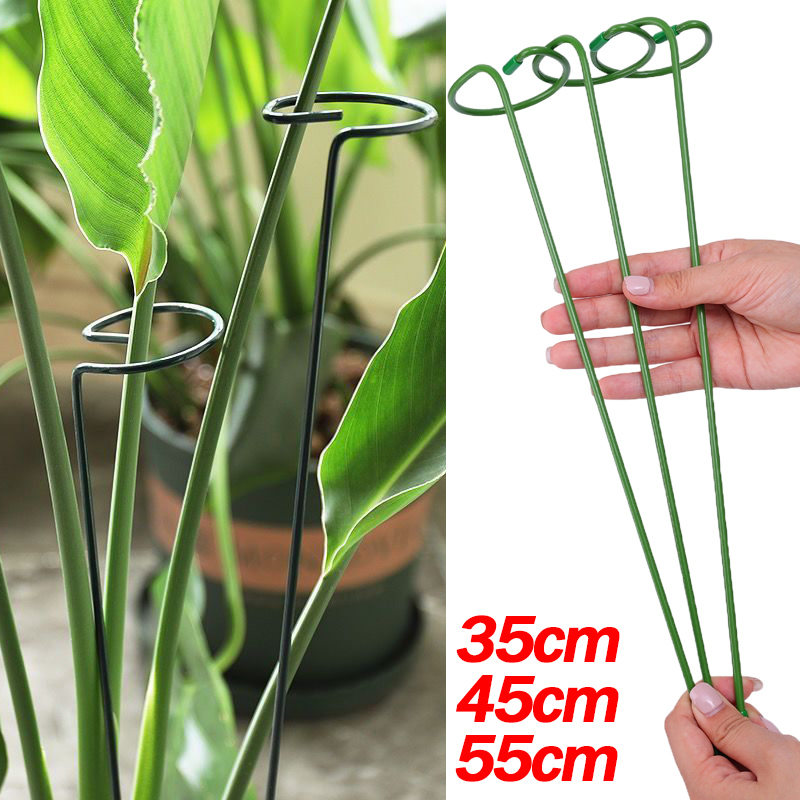 Plant Support Stake - 1-10 pezzi in metallo a stelo