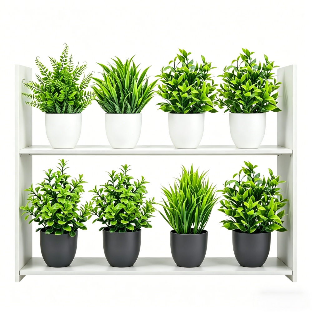 Succulent Set - Set di 4 Mini Piante Artificiali