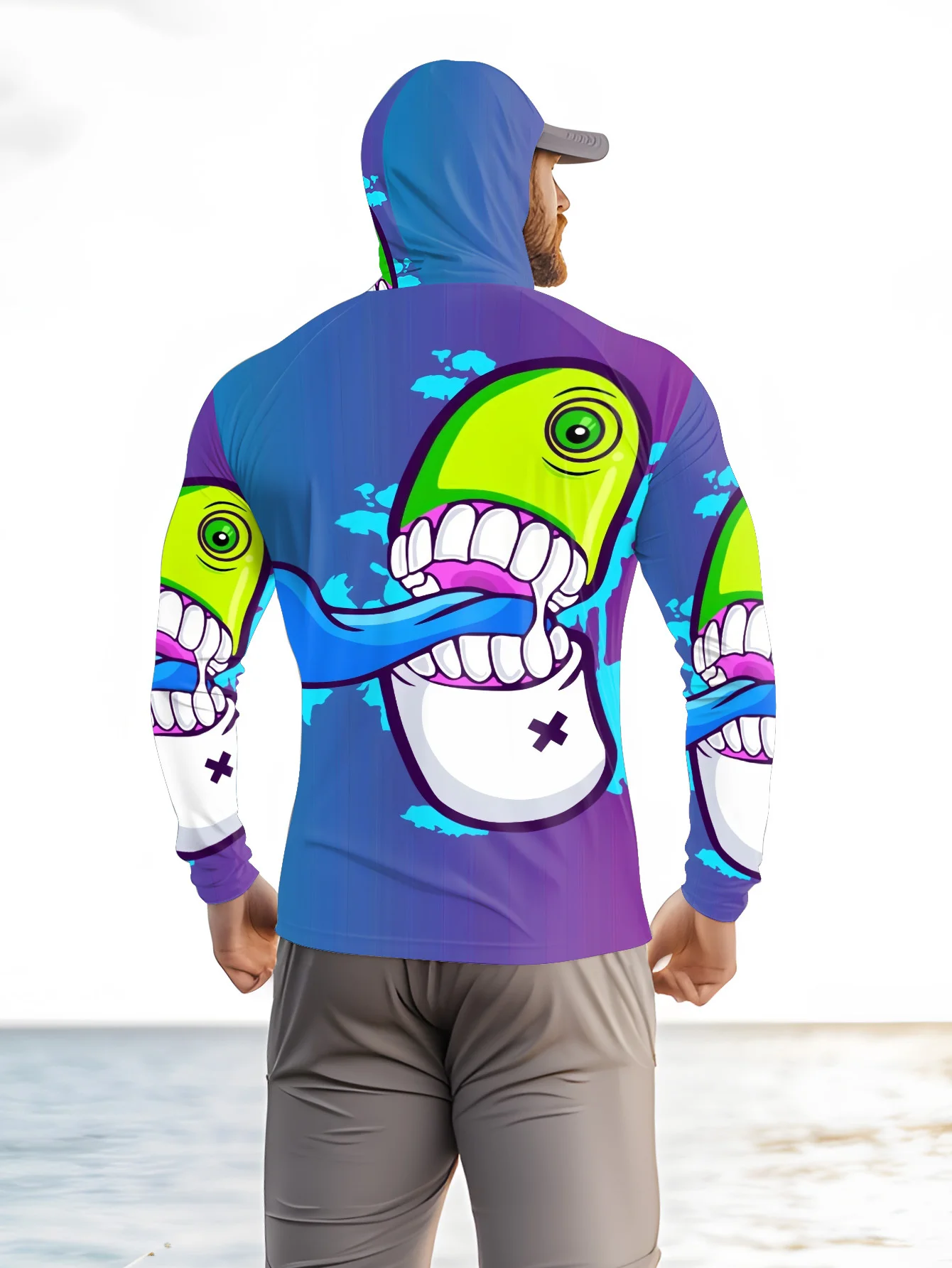 Felpa da pesca con cappuccio e - Monstera recensione e prezzo
