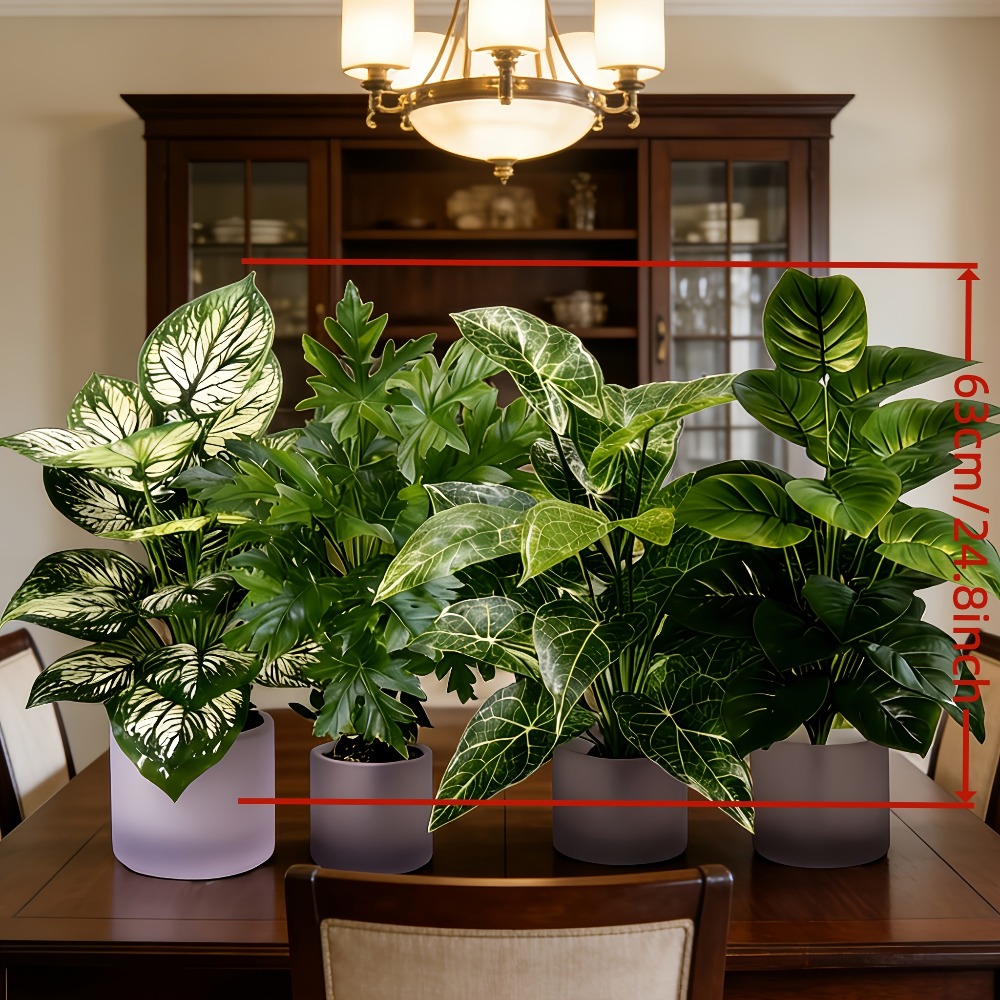 Set di 4 Piante Artificiali co - Snake Plant recensione e prezzo