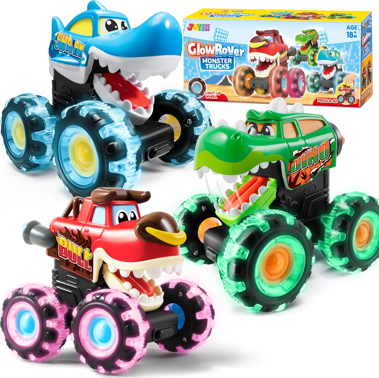 JOYFY Set di 3 Camion Mostro G - Monstera recensione e prezzo