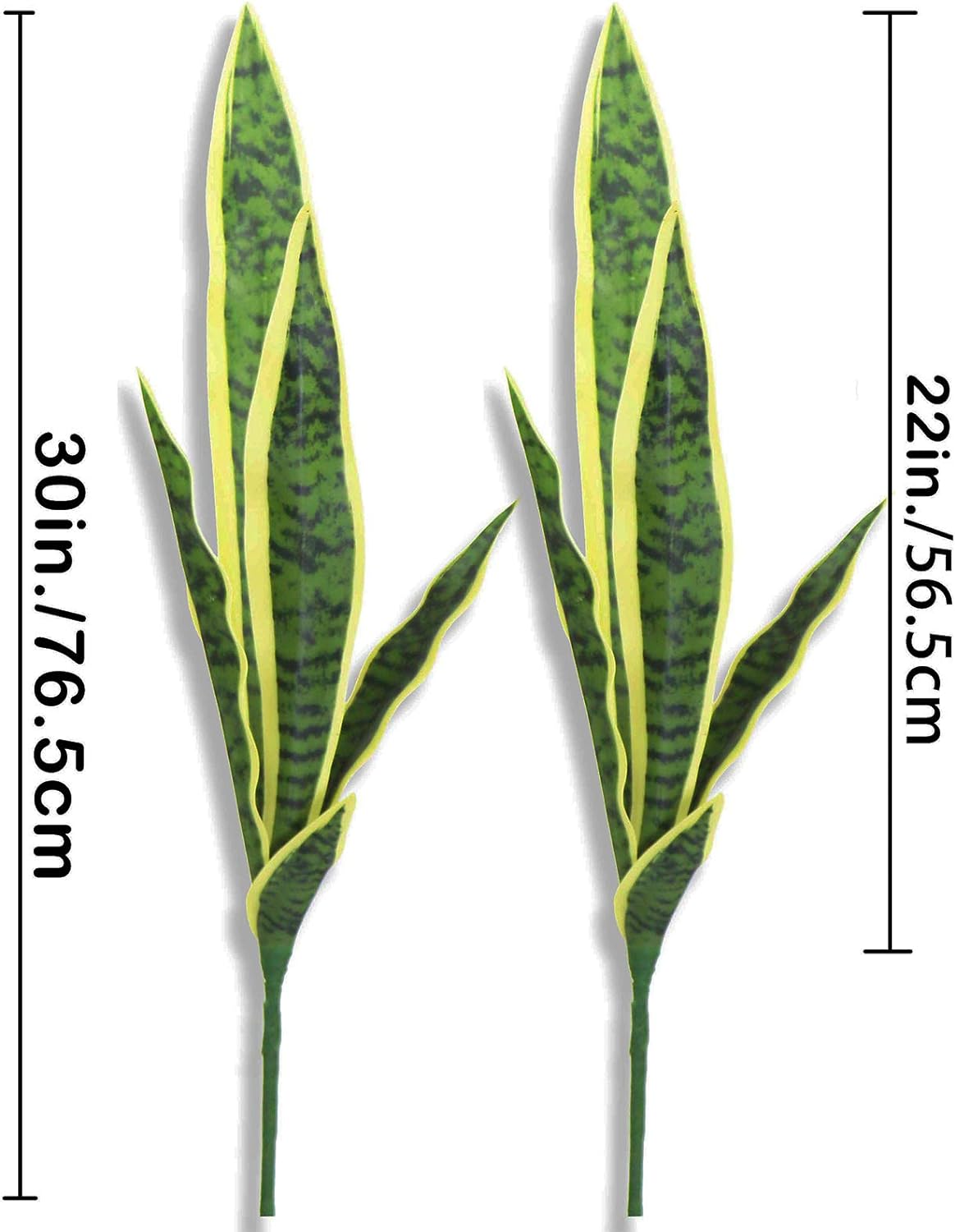 4 pezzi di piante finte Sansev - Snake Plant recensione e prezzo