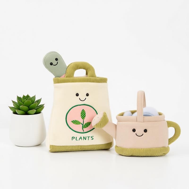 Peluche a forma di attrezzi da - The Plant Parent recensione e prezzo
