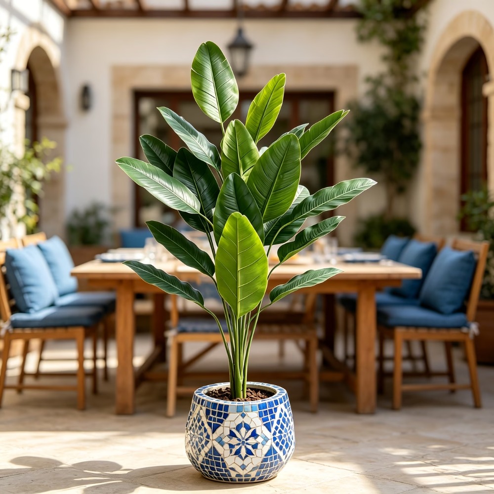 1 Pezzo Albero di Banano Artif - Fiddle Leaf Fig recensione e prezzo
