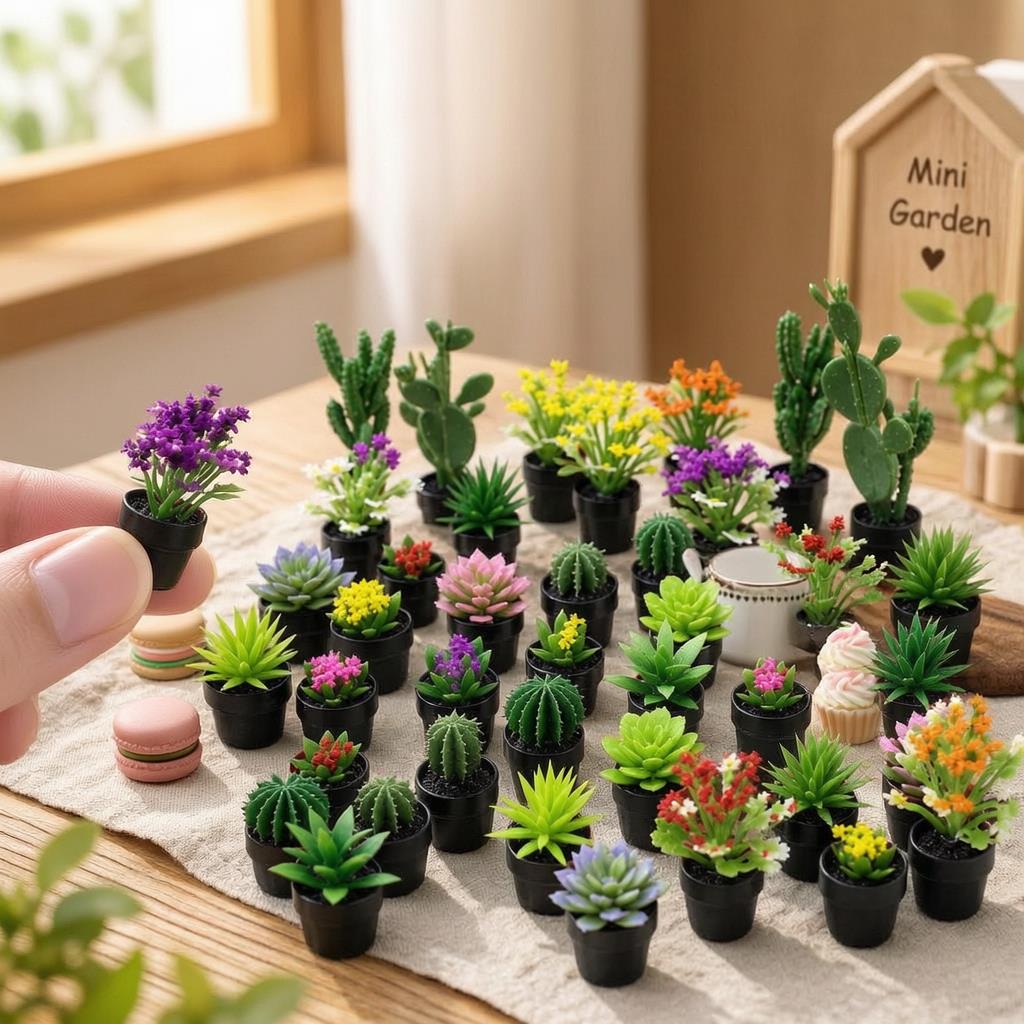8 pezzi di piccole piante in v - Succulent Set recensione e prezzo