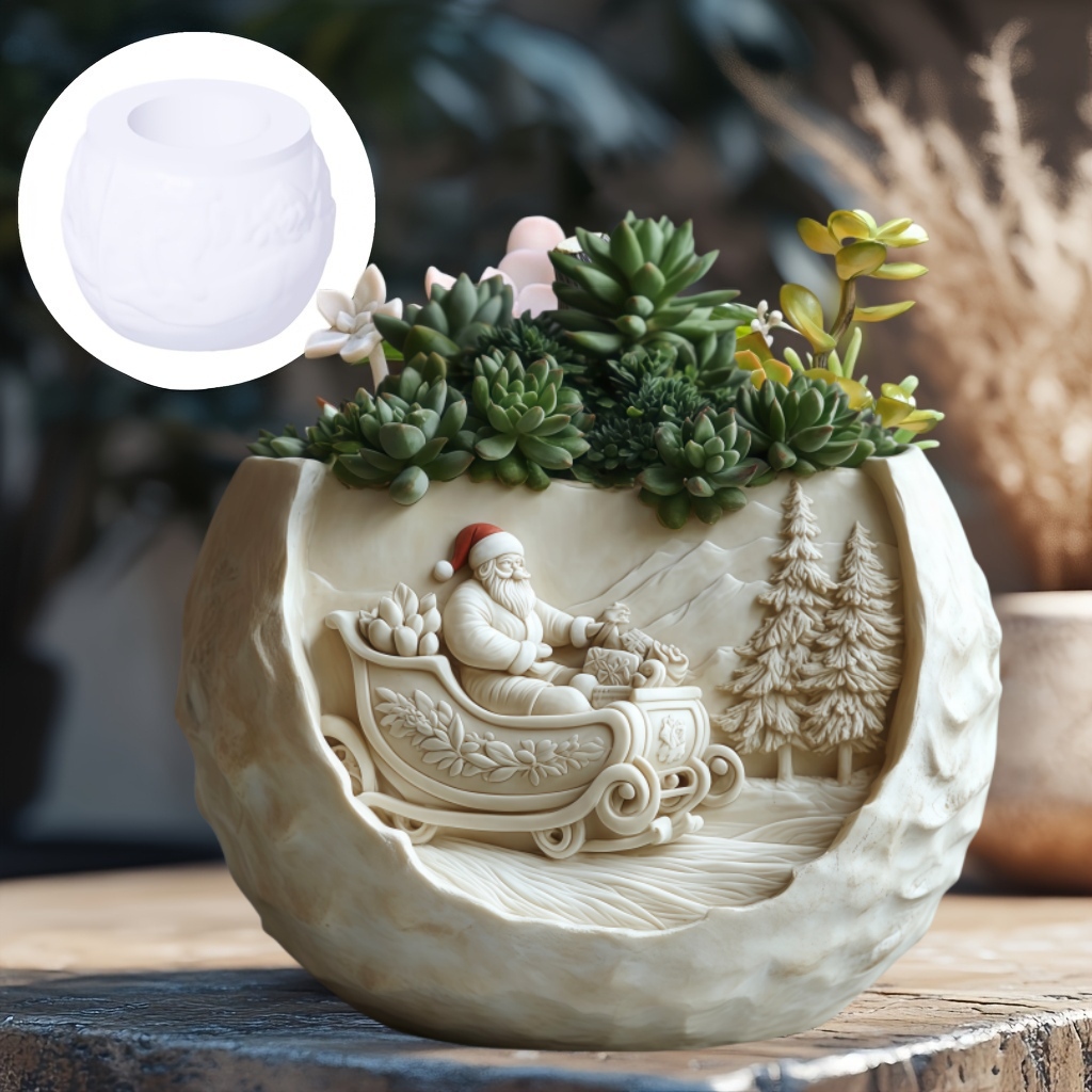 Slitta di cedro Babbo Natale R - Succulent Set recensione e prezzo