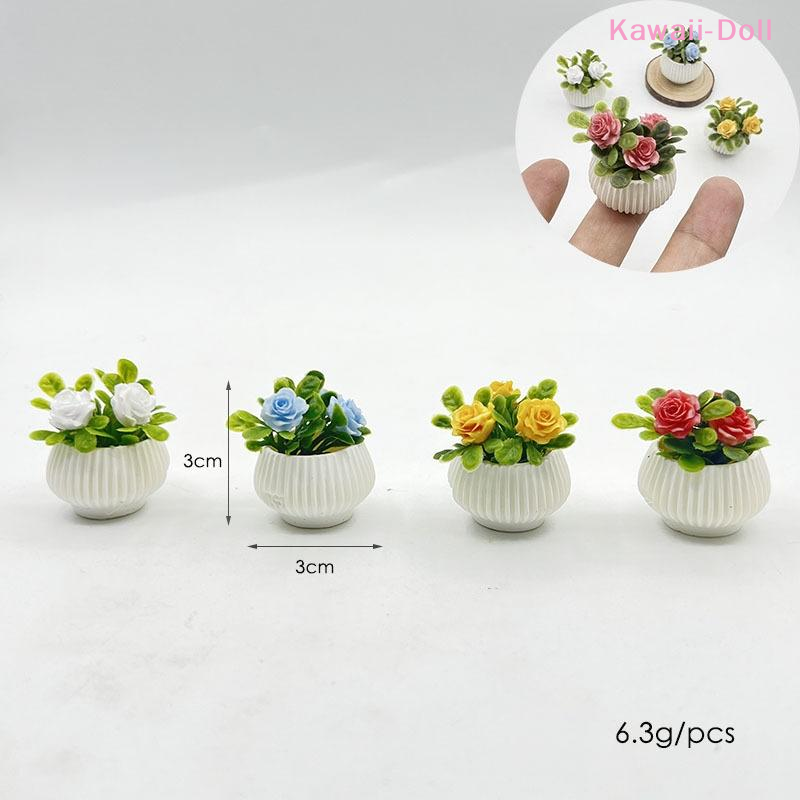 1 Pezzo Miniatura di Rosa in V - Plant Pot recensione e prezzo
